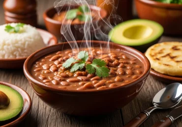 Receta de fríjoles colombianos